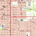 United States Geological Survey Kingsville East, TX (1979, 24000-Scale) digital map