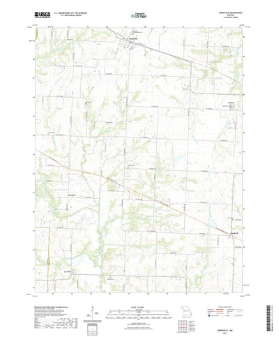 United States Geological Survey Kingsville, MO (2021, 24000-Scale) digital map