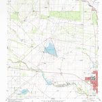 United States Geological Survey Kingsville West, TX (1979, 24000-Scale) digital map