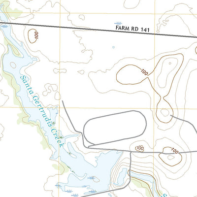United States Geological Survey Kingsville West, TX (2022, 24000-Scale) digital map