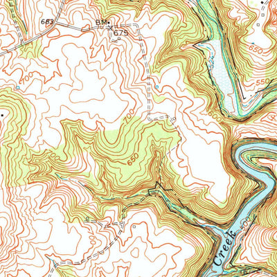 United States Geological Survey Kingswood, KY (1963, 24000-Scale) digital map