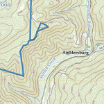 United States Geological Survey Kingwood, WV (2023, 24000-Scale) digital map