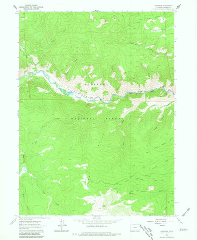 United States Geological Survey Kinikinik, CO (1962, 24000-Scale) digital map