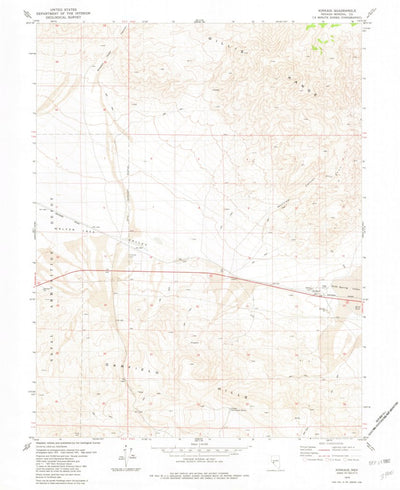 United States Geological Survey Kinkaid, NV (1979, 24000-Scale) digital map
