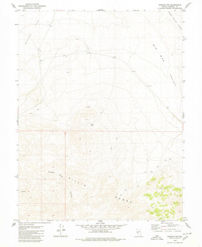 United States Geological Survey Kinkaid NW, NV (1979, 24000-Scale) digital map