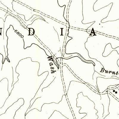 United States Geological Survey Kinlichee, AZ (1955, 24000-Scale) digital map