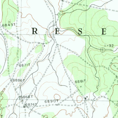 United States Geological Survey Kinlichee, AZ (1983, 24000-Scale) digital map