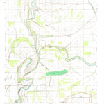United States Geological Survey Kinlock, MS (1965, 24000-Scale) digital map