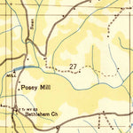 United States Geological Survey Kinlock Spring, AL (1936, 24000-Scale) digital map