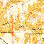 United States Geological Survey Kinlock Spring, AL (1949, 24000-Scale) digital map