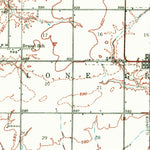 United States Geological Survey Kinmundy, IL (1945, 62500-Scale) digital map