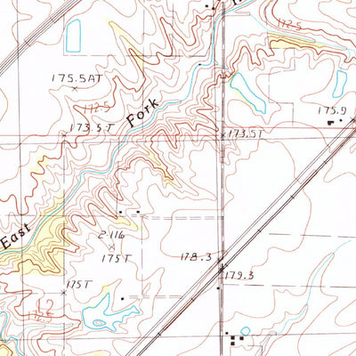 United States Geological Survey Kinmundy, IL (1985, 24000-Scale) digital map