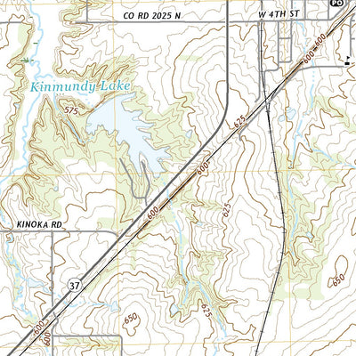 United States Geological Survey Kinmundy, IL (2021, 24000-Scale) digital map