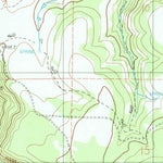 United States Geological Survey Kinney Lake, OR (1990, 24000-Scale) digital map