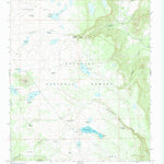United States Geological Survey Kinnikinick Lake, AZ (1970, 24000-Scale) digital map