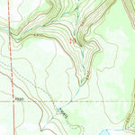 United States Geological Survey Kinnikinick Lake, AZ (1970, 24000-Scale) digital map