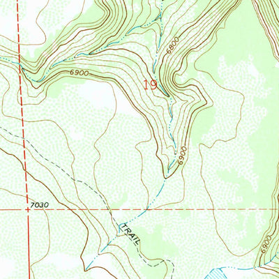 United States Geological Survey Kinnikinick Lake, AZ (1970, 24000-Scale) digital map