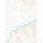 United States Geological Survey Kinsey, MT (1969, 24000-Scale) digital map