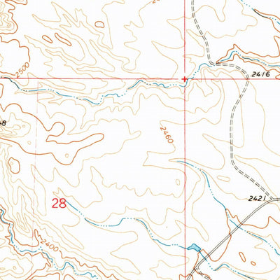 United States Geological Survey Kinsey NE, MT (1969, 24000-Scale) digital map