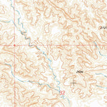 United States Geological Survey Kinsey NE, MT (1969, 24000-Scale) digital map