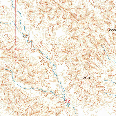 United States Geological Survey Kinsey NE, MT (1969, 24000-Scale) digital map