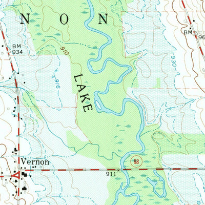 United States Geological Survey Kinsman, OH-PA (1961, 24000-Scale) digital map
