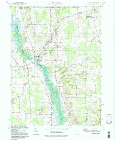 United States Geological Survey Kinsman, OH-PA (1994, 24000-Scale) digital map