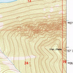United States Geological Survey Kintla Lake, MT (1994, 24000-Scale) digital map
