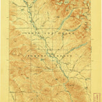 United States Geological Survey Kintla Peak, MT (1906, 125000-Scale) digital map