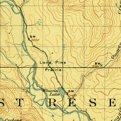 United States Geological Survey Kintla Peak, MT (1906, 125000-Scale) digital map