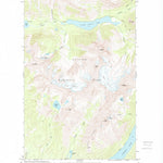 United States Geological Survey Kintla Peak, MT (1968, 24000-Scale) digital map