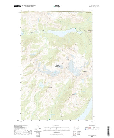 United States Geological Survey Kintla Peak, MT (2020, 24000-Scale) digital map