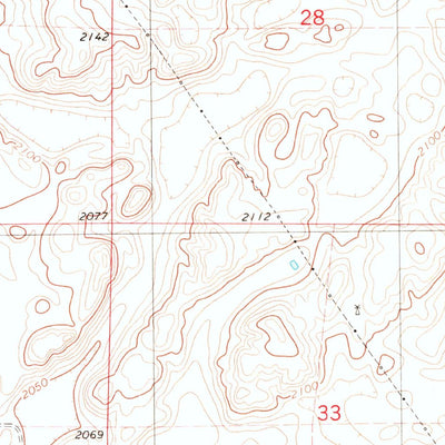 United States Geological Survey Kintyre NE, ND (1979, 24000-Scale) digital map