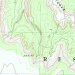 United States Geological Survey Kinusta Mesa, AZ (1982, 24000-Scale) digital map