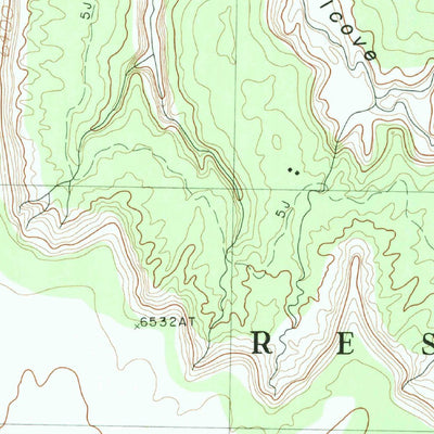 United States Geological Survey Kinusta Mesa, AZ (1982, 24000-Scale) digital map