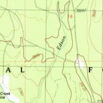 United States Geological Survey Kinyon, CA (1990, 24000-Scale) digital map