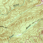 United States Geological Survey Kinzel Springs, TN (1953, 24000-Scale) digital map