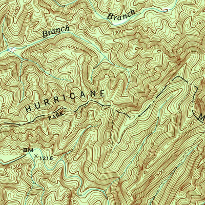 United States Geological Survey Kinzel Springs, TN (1953, 24000-Scale) digital map