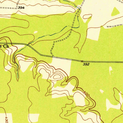 United States Geological Survey Kiomatia, TX-OK (1951, 24000-Scale) digital map
