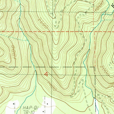 United States Geological Survey Kiona Peak, WA (1987, 24000-Scale) digital map