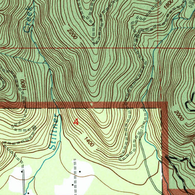 United States Geological Survey Kiona Peak, WA (1998, 24000-Scale) digital map