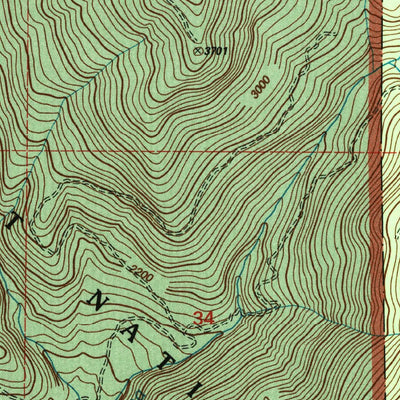 United States Geological Survey Kiona Peak, WA (1998, 24000-Scale) digital map