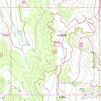 United States Geological Survey Kiowa, CO (1970, 24000-Scale) digital map
