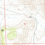 United States Geological Survey Kiowa Hill, CO (1967, 24000-Scale) digital map