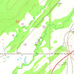 United States Geological Survey Kiowa, OK (1967, 24000-Scale) digital map