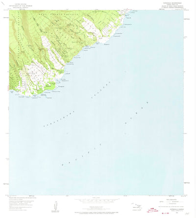 United States Geological Survey Kipahulu, HI (1957, 24000-Scale) digital map