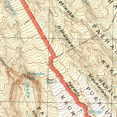 United States Geological Survey Kipahulu, HI (1995, 24000-Scale) digital map