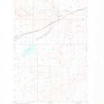 United States Geological Survey Kipp Lake, MT (1968, 24000-Scale) digital map