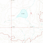 United States Geological Survey Kipp Lake, MT (1968, 24000-Scale) digital map