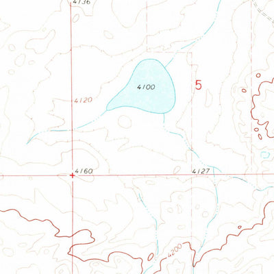 United States Geological Survey Kipp Lake, MT (1968, 24000-Scale) digital map